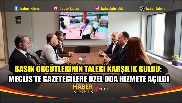 Basın örgütlerinin talebi karşılık buldu: Meclis’te gazetecilere özel oda hizmete açıldı