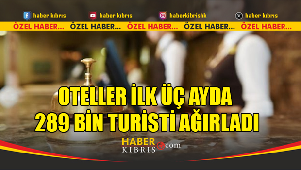 Oteller İlk Üç Ayda 289 Bin Turisti Ağırladı