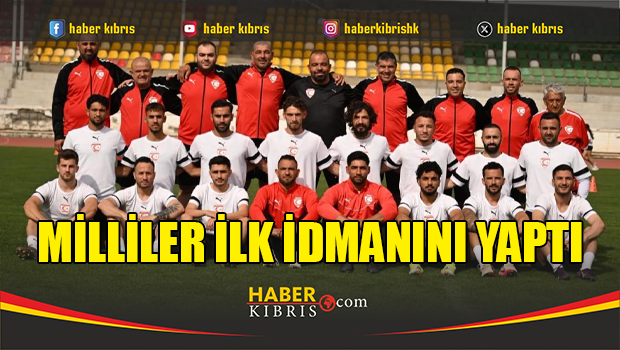 Milliler ilk idmanını yaptı