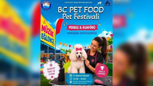 Alagadi’de evcil hayvanları için festival düzenleniyor