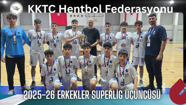 Hentbol Süper Lig’inde üçüncülük kupaları sahiplerini buldu