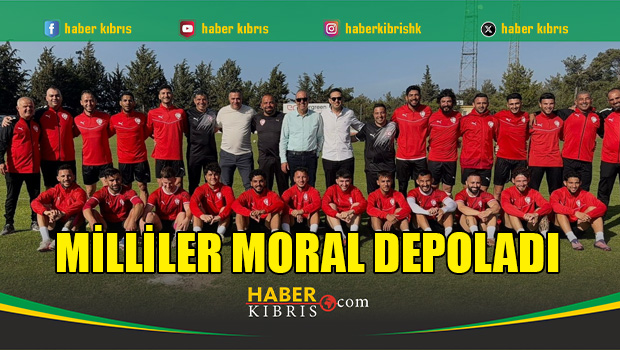 Milliler moral depoladı