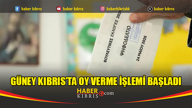 Güney Kıbrıs’ta oy verme işlemi başladı