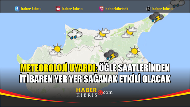 KKTC’de hava serinliyor: Gök gürültülü sağanak yağış bekleniyor