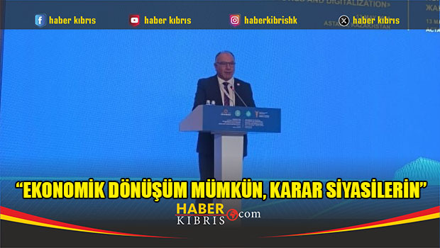 “Ekonomik dönüşüm mümkün, karar siyasilerin”