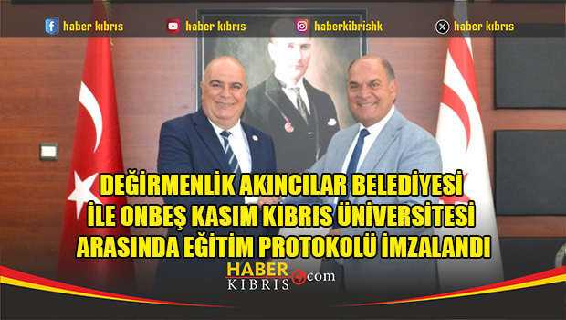 Karavezirler ve Menekay Eğitim Protokolüne İmza Attı