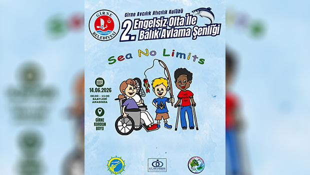 Girne’de pazar günü “2. Engelsiz Olta ile Balık Avlama Şenli