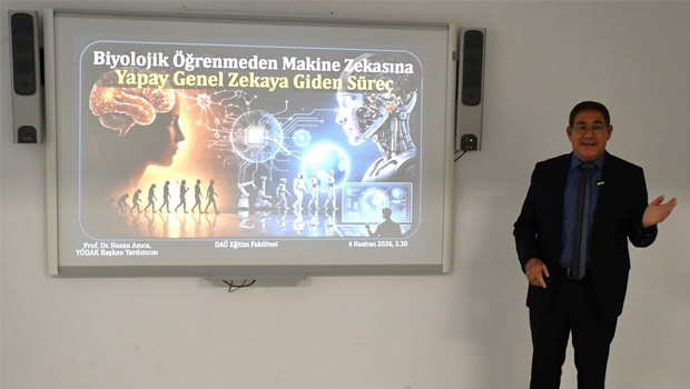 DAÜ Eğitim Fakültesi’nde “Yapay Genel Zekaya Giden Rota” Kon