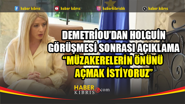 Demetriou: ''Yeni 5+1 Konferansı İçin Hazırlıklıyız''