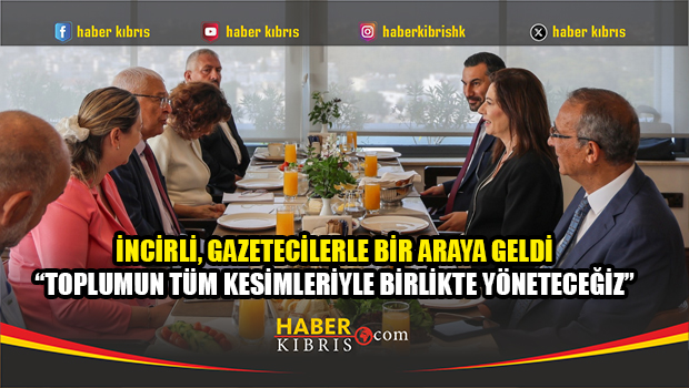 İncirli, gazetecilerle bir araya geldi