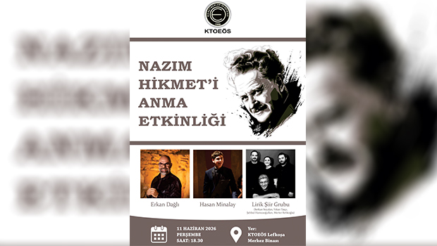 KTOEÖS’den Nazım Hikmet’i anma etkinliği