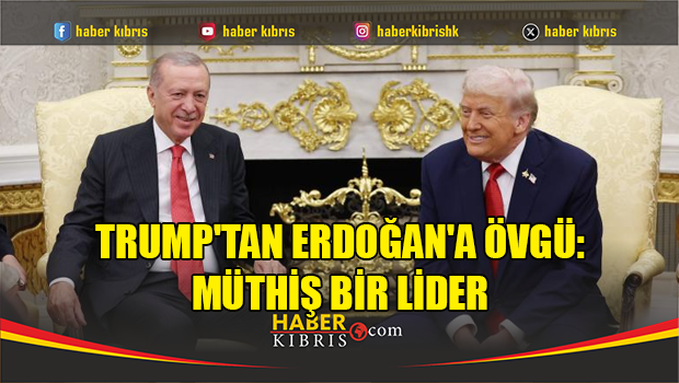 Trump'tan Erdoğan'a övgü: Müthiş bir lider