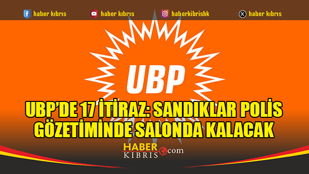 UBP'de 17 itiraz: Oylar yeniden sayılacak